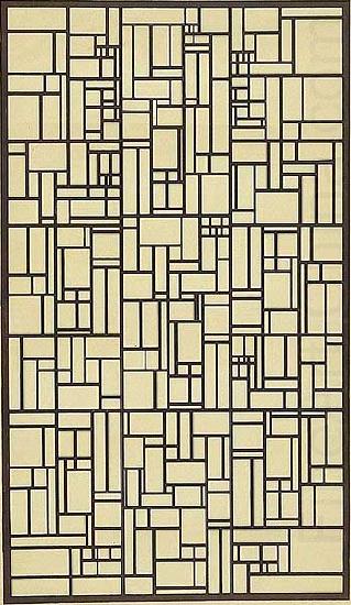 Theo van Doesburg Design for Stained-Glass Composition V. oil painting picture